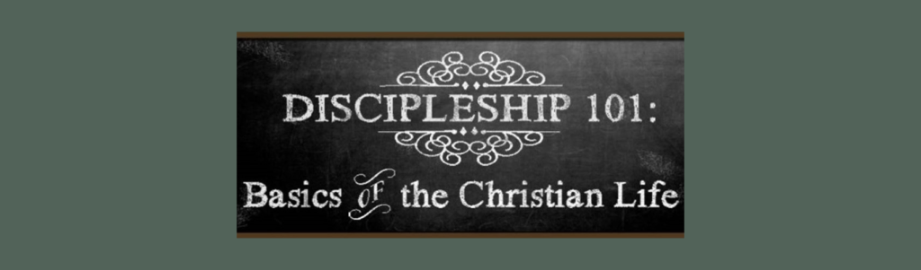 Discipleship 101 class